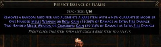 perfect essence of flames poe2